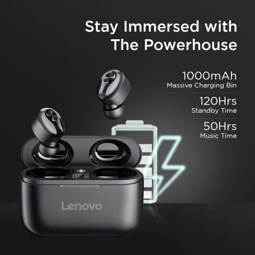 هندزفری  لنوو مدل MOB HT18 TWS Earbuds