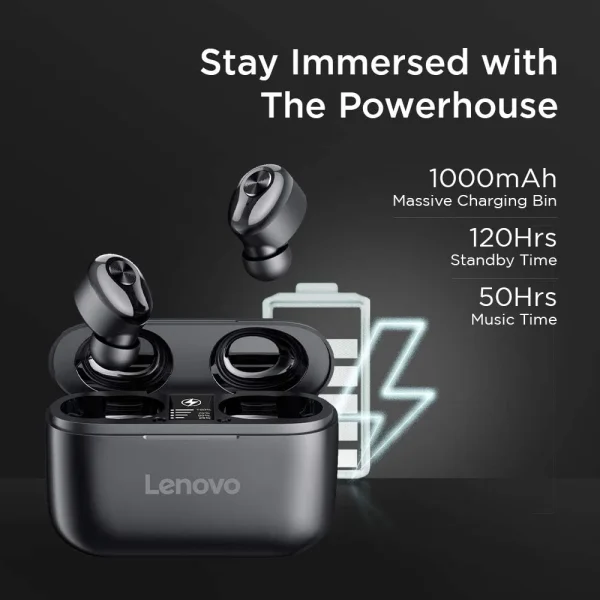 هدست لنوو مدل HT18 TWS Earbuds