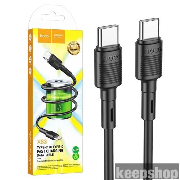 کابل شارژر هوکو x83 دوسر type c
