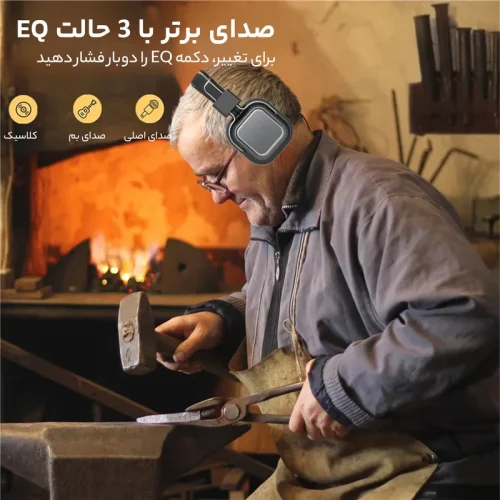 قیمت و خرید هدست بی سیم سودو مدل SD-1003 باتری جدید