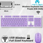 ست موس و کیبورد بی‌سیم میکاسو(Mikuso) مدل KB-C026 - تصویر 2